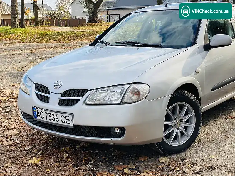 Nissan Almera 2003, фото з оголошення 1 з 6, VIN SJNBAAN16U0429593