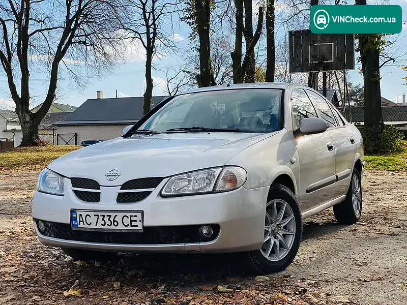 Nissan Almera 2003, фото з оголошення 2 з 6, VIN SJNBAAN16U0429593