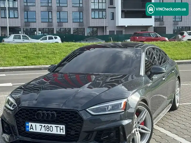 Audi A5 Sportback 2018, фото з оголошення 1 з 17, VIN WAUENCF51JA136819