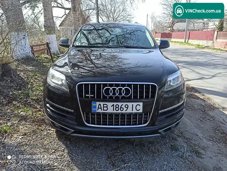 Audi Q7 2012, фото з оголошення 1 з 20, VIN WAUZZZ4L9DD014867