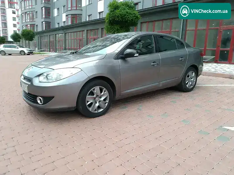 Renault Fluence 2012, фото з оголошення 1 з 20, VIN VF1LZBS0546733902