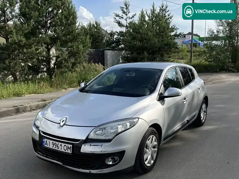 Renault Megane 2012, фото з оголошення 1 з 10, VIN VF1BZ140647942975