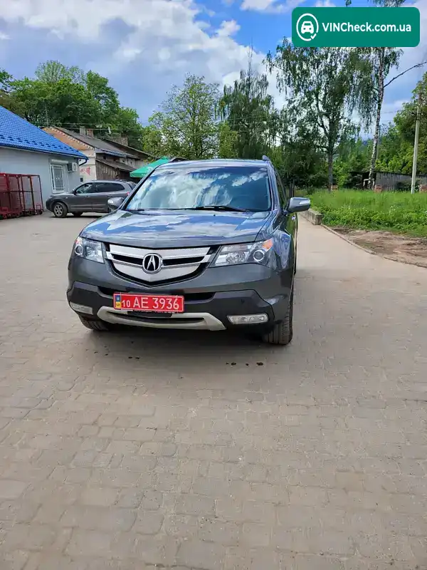Acura MDX 2007, фото з оголошення 2 з 10, VIN 2HNYD28827H552127
