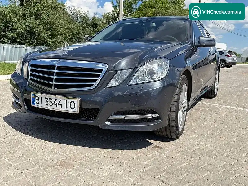 Mercedes-Benz E-Class 2011, фото з оголошення 2 з 20, VIN WDD2122251A522845