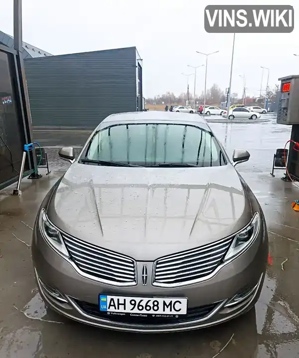 Lincoln MKZ 2016, фото з оголошення 1 з 14, VIN 3LN6L2LU4GR627334