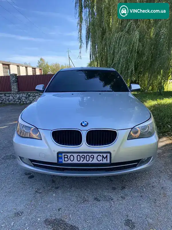 BMW 5 Series 2009, фото з оголошення 2 з 20, VIN WBANX31030C184024