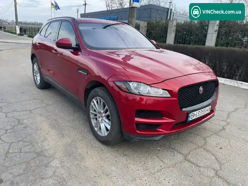 Jaguar F-Pace 2016, фото з оголошення 2 з 16, VIN SADCK2BN3HA490469