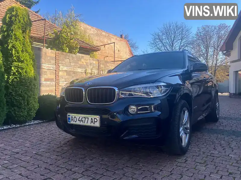 BMW X6 2015, фото з оголошення 1 з 17, VIN WBAKV210500R25701