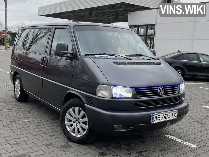 Volkswagen Multivan 2000, фото з оголошення 1 з 21, VIN WV2MH4706YH080751