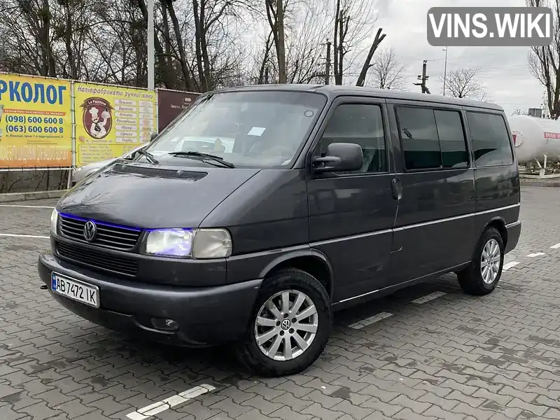 Volkswagen Multivan 2000, фото з оголошення 2 з 21, VIN WV2MH4706YH080751