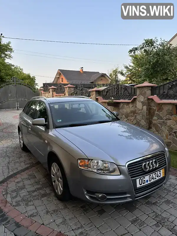Audi A4 2007, фото з оголошення 2 з 9, VIN WAUZZZ8E78A078487