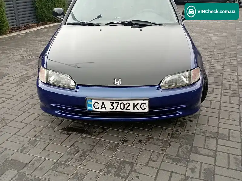Honda Civic 1993, фото з оголошення 2 з 20, VIN JHMEG85500S015241