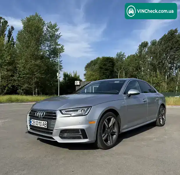 Audi A4 2017, фото з оголошення 2 з 21, VIN WAUFNAF48HN062009