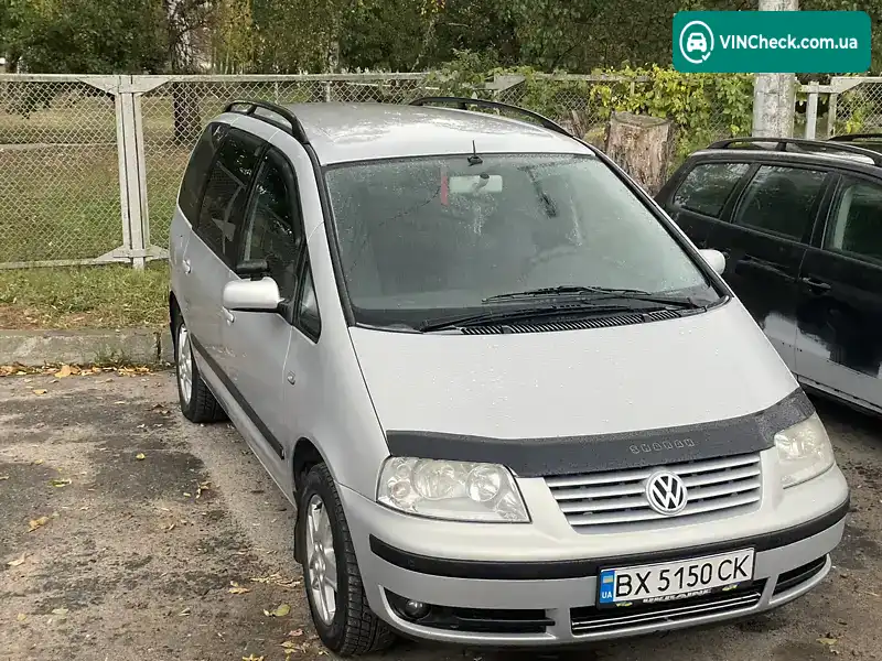 Volkswagen Sharan 2000, фото з оголошення 2 з 20, VIN WVWZZZ7MZ1V018806