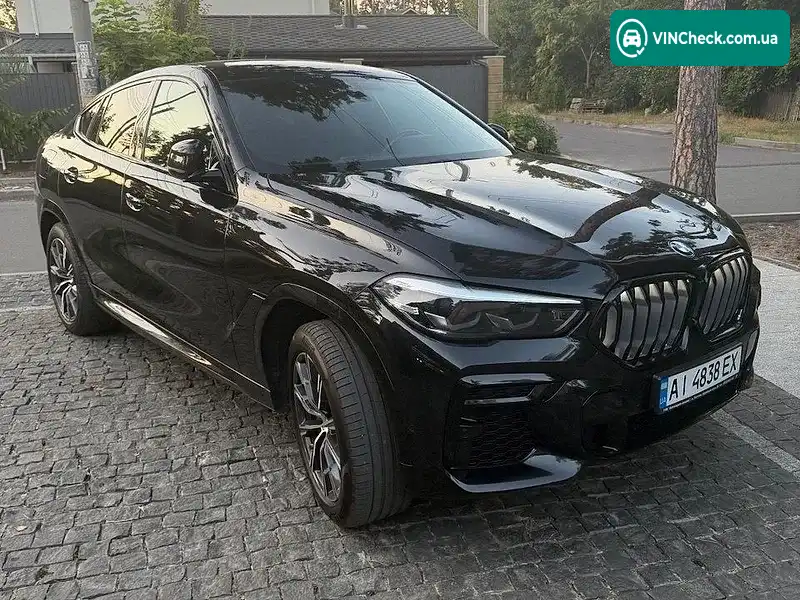 BMW X6 2021, фото з оголошення 1 з 12, VIN WBACY610809K65751