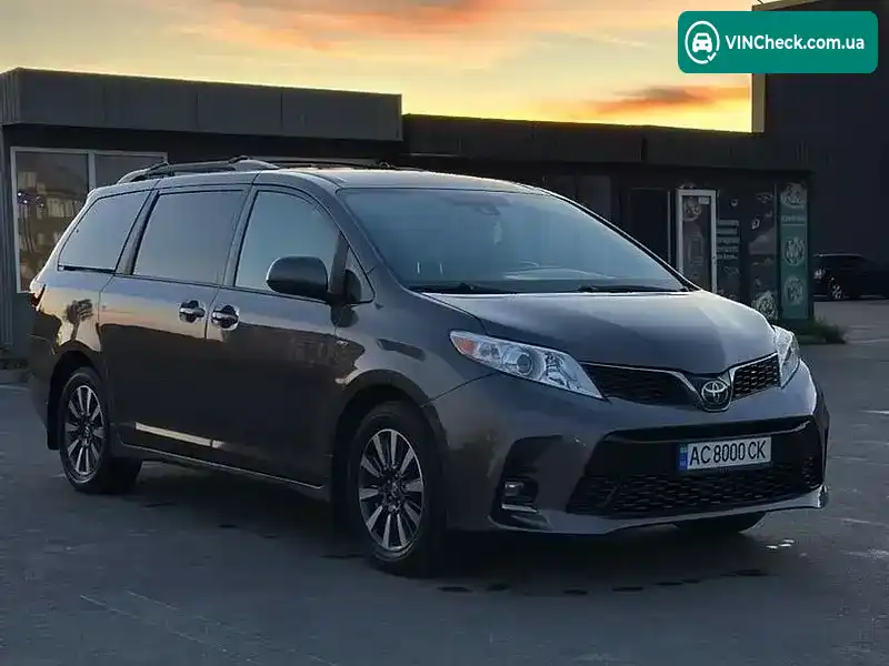 Toyota Sienna 2019, фото з оголошення 1 з 20, VIN 5TDJZ3DC5KS223702