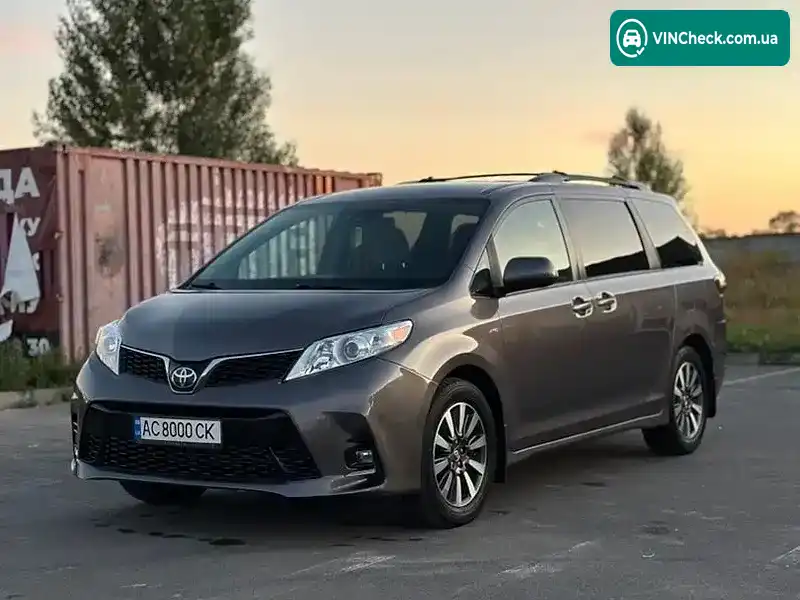 Toyota Sienna 2019, фото з оголошення 2 з 20, VIN 5TDJZ3DC5KS223702