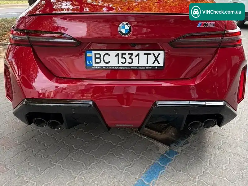 BMW M5 2025, фото з оголошення 2 з 17, VIN WBS81FK070CV66373