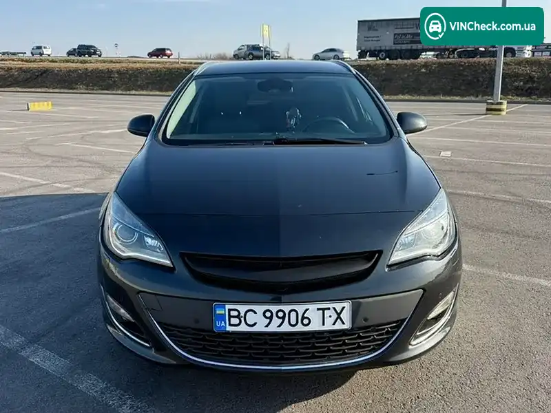 Opel Astra 2014, фото з оголошення 2 з 16, VIN W0LPE8E35F8028046