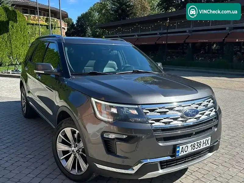Ford Explorer 2018, фото з оголошення 1 з 20, VIN 1FM5K7F80JGC22841
