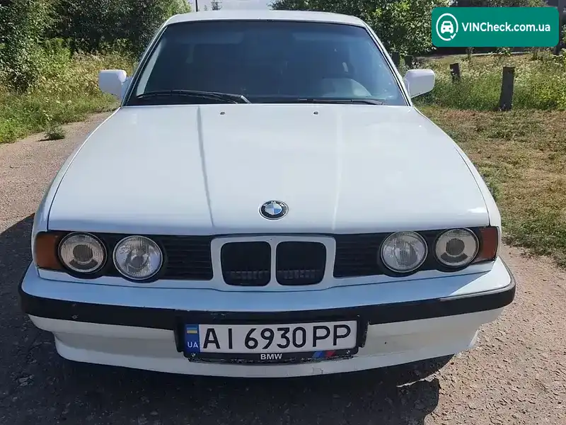 BMW 5 Series 1990, фото з оголошення 1 з 20, VIN WBAHB51070BD25144