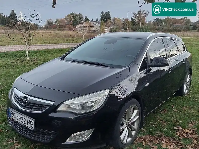 Opel Astra 2011, фото з оголошення 1 з 8, VIN W0LPE8EG7B8025341