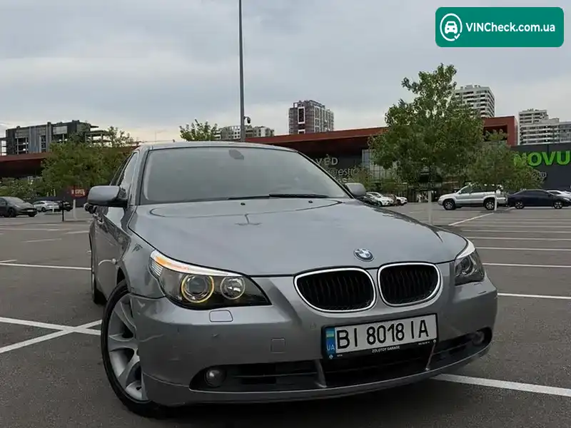 BMW 5 Series 2004, фото з оголошення 2 з 20, VIN WBANC71070B640504