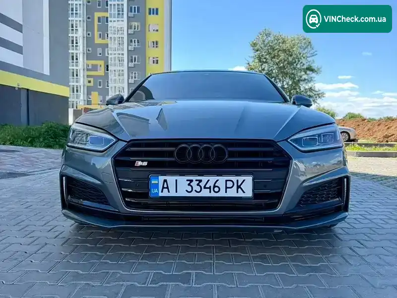 Audi A5 Sportback 2018, фото з оголошення 2 з 20, VIN WAUENCF54KA005255