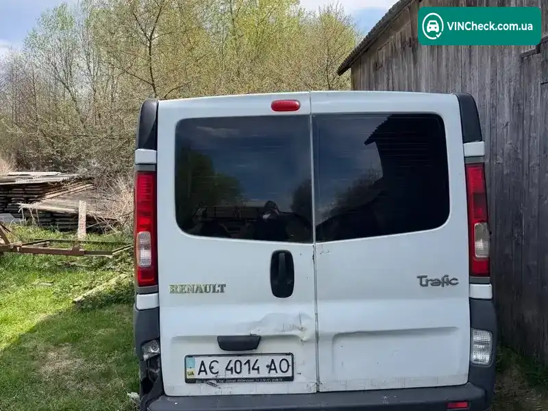 Renault Trafic 2005, фото з оголошення 2 з 7, VIN VF1FLBCB66V260068