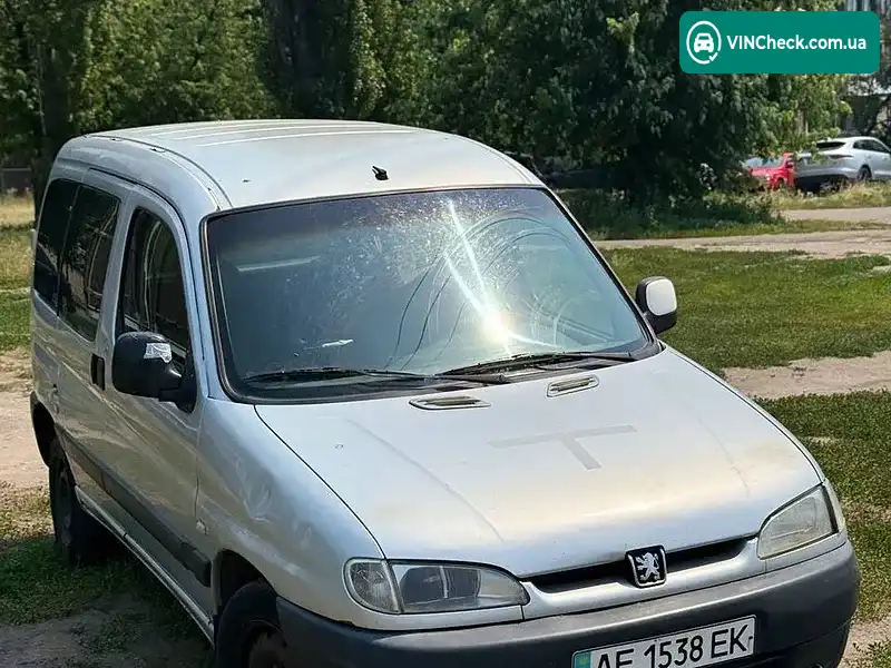 Peugeot Partner 2001, фото з оголошення 2 з 9, VIN VF35FKFWF60405821