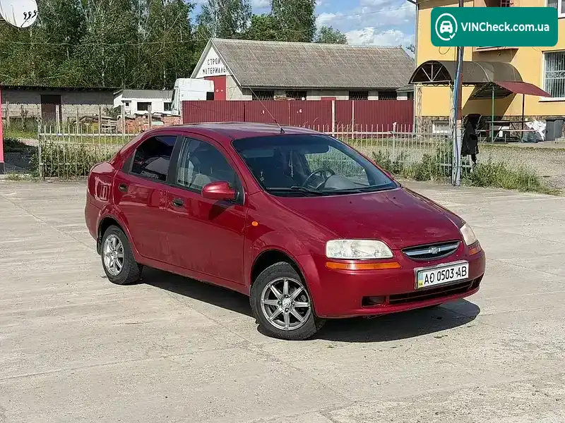 Chevrolet Aveo 2006, фото з оголошення 1 з 20, VIN KL1SF69YE5B387700