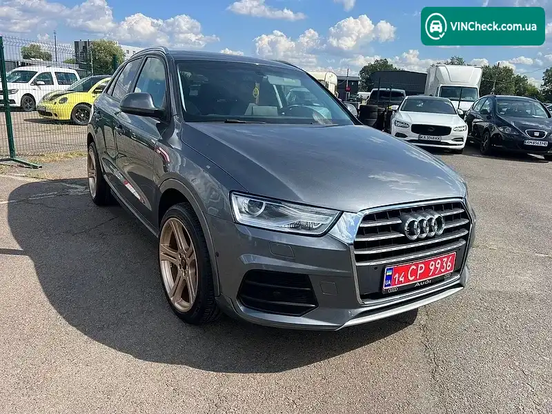 Audi Q3 2017, фото з оголошення 2 з 20, VIN WA1BCCFS9HR011185