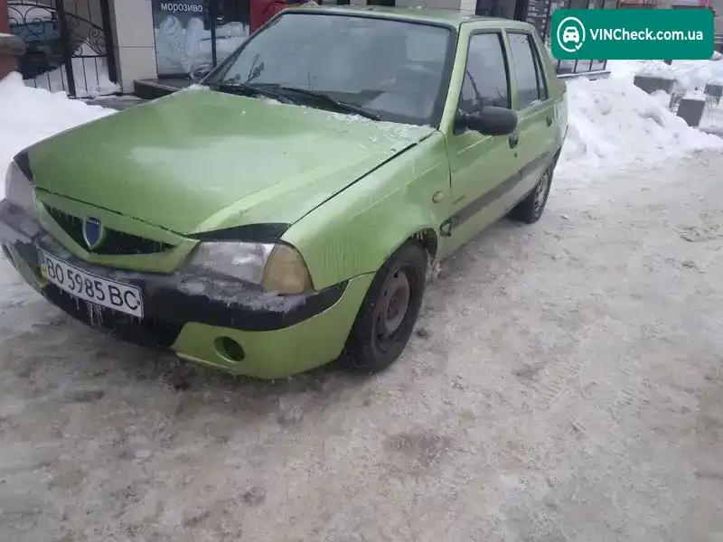 Dacia Solenza 2003, фото з оголошення 1 з 8, VIN UU1R5A71533346420