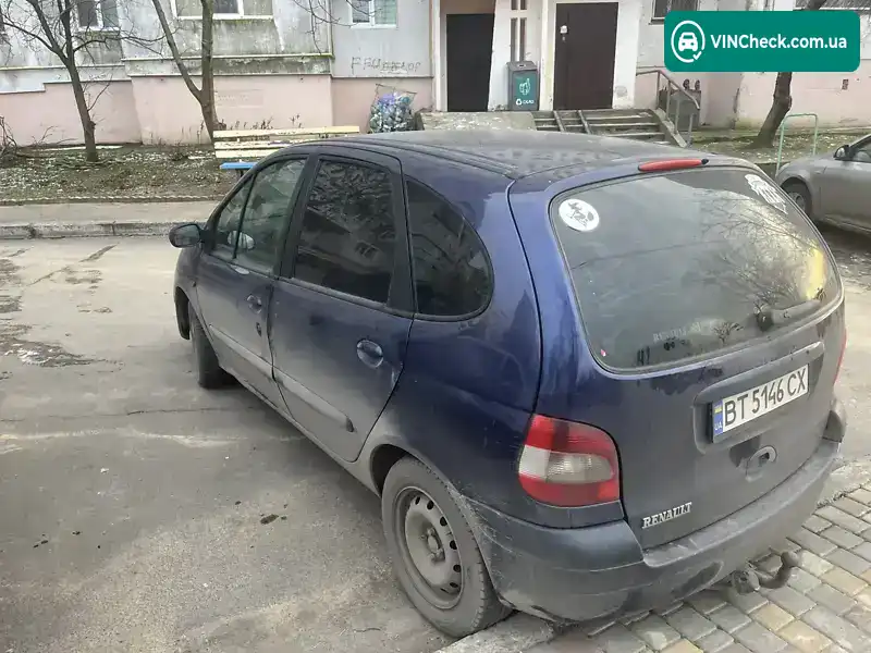 Renault Scenic 2002, фото з оголошення 2 з 7, VIN VF1JA050526980143