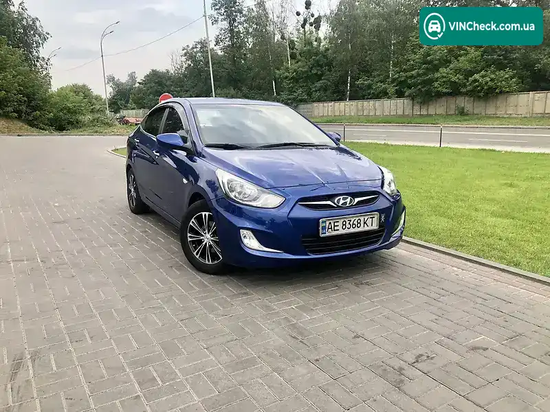 Hyundai Accent 2011, фото з оголошення 2 з 17, VIN Z94CU41CABR055973