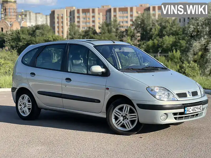 Renault Scenic 2001, фото з оголошення 1 з 21, VIN VF1JA0B0223887507