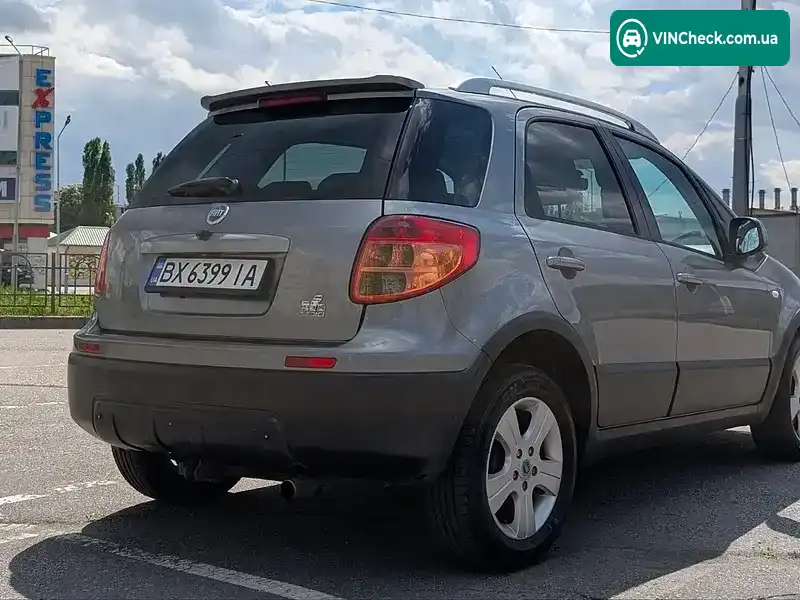 Fiat Sedici 2007, фото з оголошення 2 з 10, VIN TSMFYB61S00194855