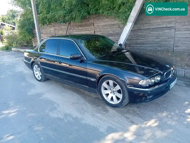 BMW 7 Series 2001, фото з оголошення 2 з 20, VIN WBAGE610X0DN49860