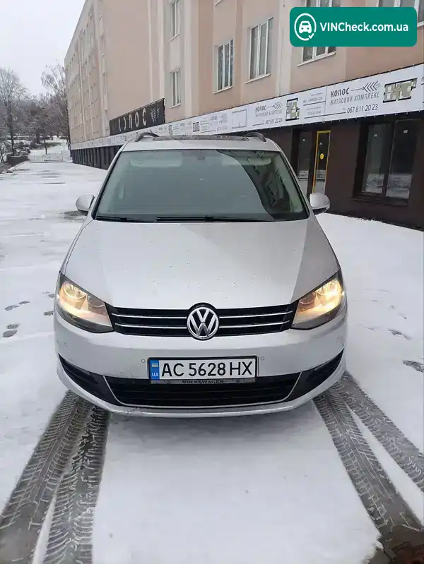Volkswagen Sharan 2010, фото з оголошення 1 з 21, VIN WVWZZZ7NZBV002746