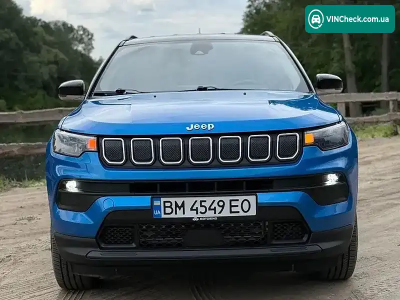 Jeep Compass 2021, фото з оголошення 2 з 20, VIN 3C4NJDCBXNT136640