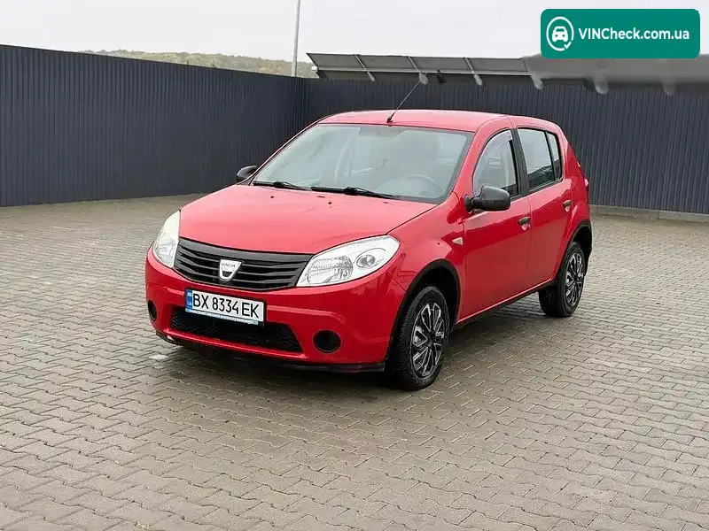 Dacia Sandero 2009, фото з оголошення 1 з 20, VIN UU1BSD4EH41261549