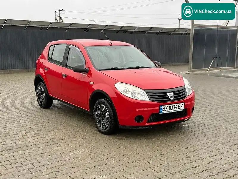 Dacia Sandero 2009, фото з оголошення 2 з 20, VIN UU1BSD4EH41261549