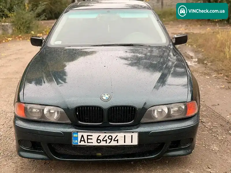 BMW 5 Series 1998, фото з оголошення 1 з 10, VIN WBADM11010GP01824
