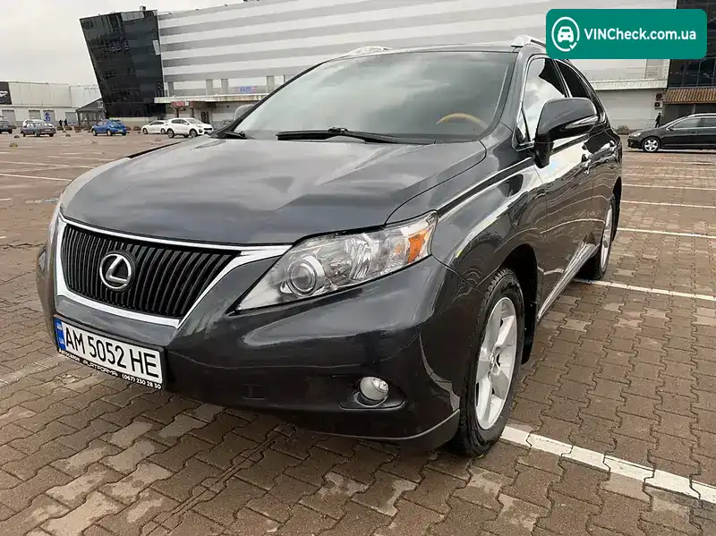 Lexus RX 2010, фото з оголошення 1 з 20, VIN 2T2BK1BA0AC062872