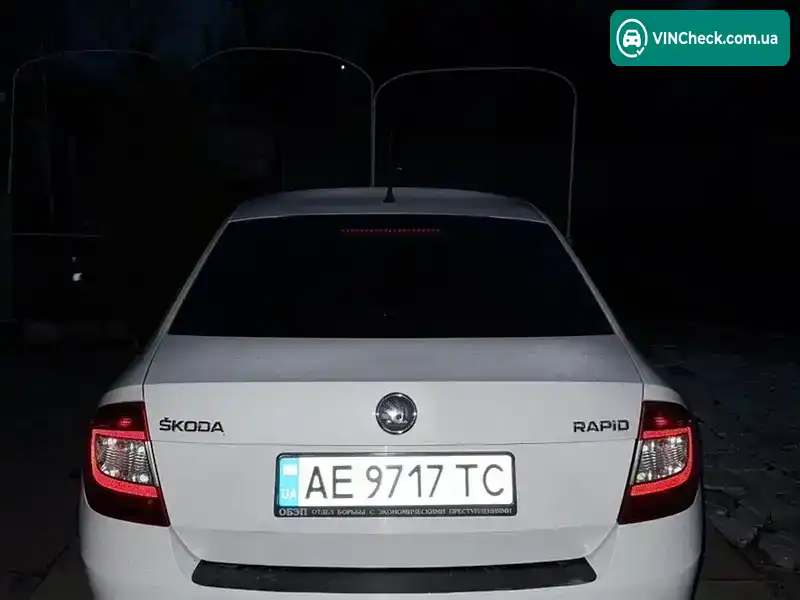 Skoda Rapid 2013, фото з оголошення 1 з 10, VIN TMBAN2NH9EB102232