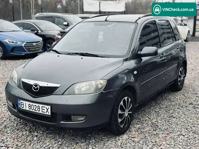 Mazda 2 2003, фото з оголошення 2 з 15, VIN JMZNC2WPJN3E72500