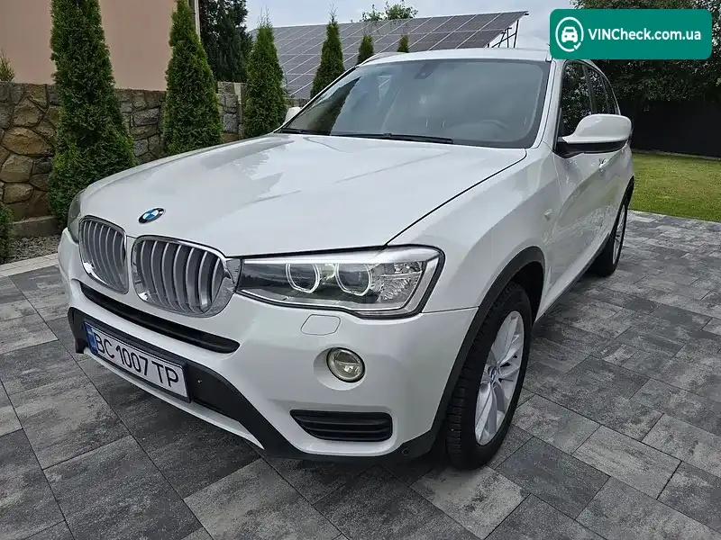 BMW X3 2014, фото з оголошення 2 з 20, VIN 5UXWX9C59E0D41603