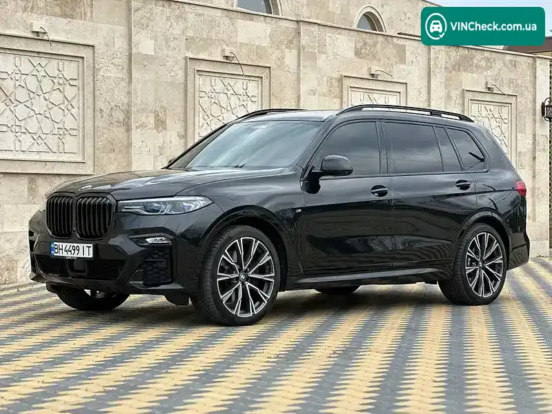 BMW X7 2022, фото з оголошення 1 з 21, VIN WBACX610X09L23863