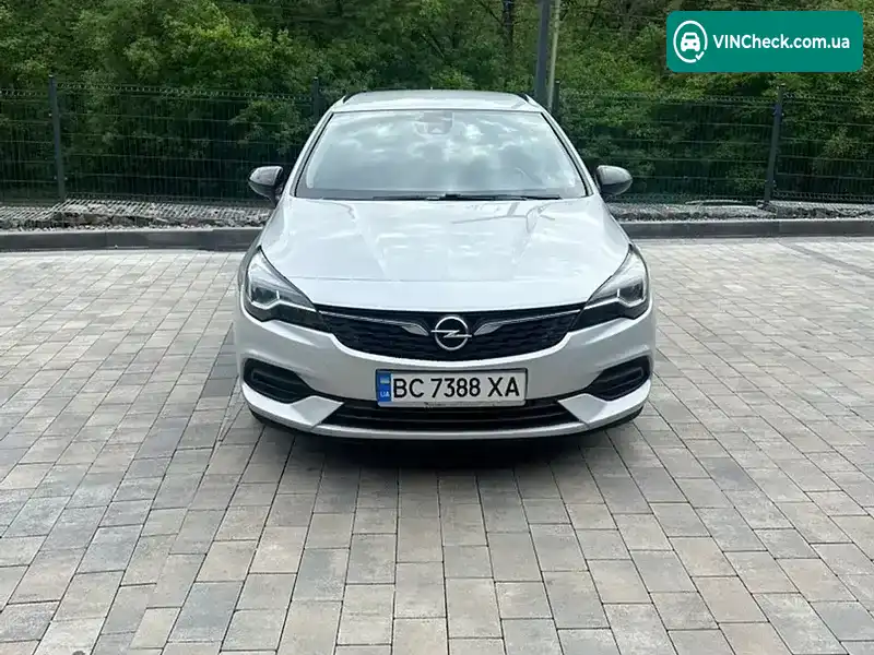 Opel Astra 2021, фото з оголошення 2 з 18, VIN W0VBE8EV1N8027784