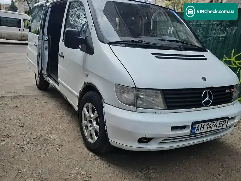 Mercedes-Benz Vito 2001, фото з оголошення 2 з 11, VIN VSA63809413391604